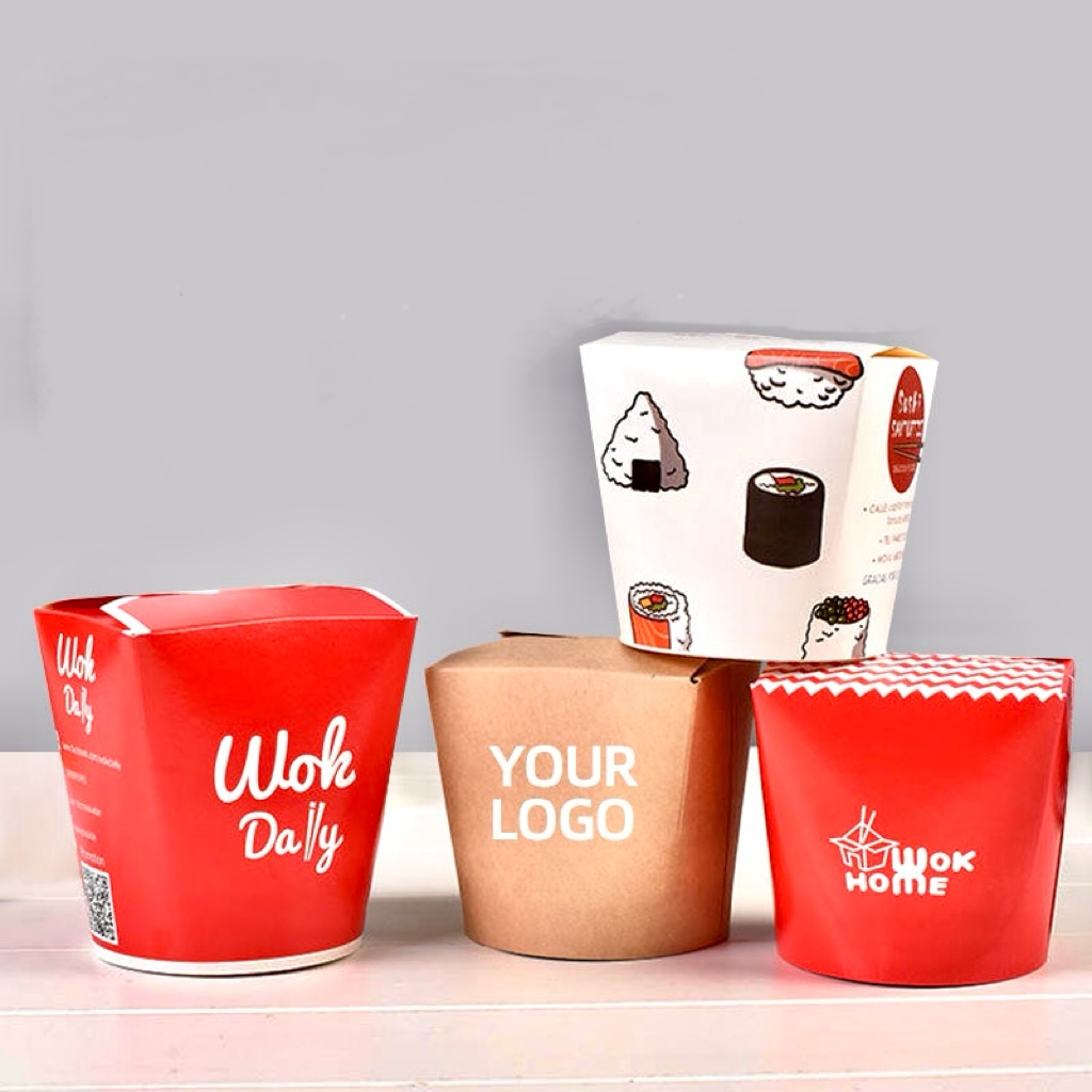 32 oz Round Bottom Takeaway Food Pails