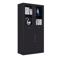 Archivador Moderno de Acero XLB con 3 Cajones con Cerradura, Ajustable, con Panel de Documentos Reforzado para Archivos de Contabilidad