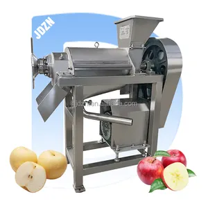 Industrial Commercial Screw Type Juicer Machine for Mango Orange Apple Watermelon Garlic Extractor for Fruit Vegetable Juice