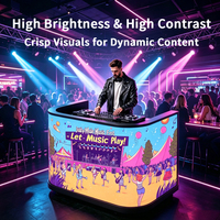 Écran LED flexible couleur pleine gamme Bestar, étanche IP65, angle de vision large de 160°, haute luminosité, écran 4K, Adobe RGB 98% pour DJ