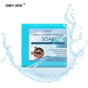 Men's Handmade Soap Oil Control acne Control Blackhead Wash Essential Oil Soap Cologne Perfume Soap