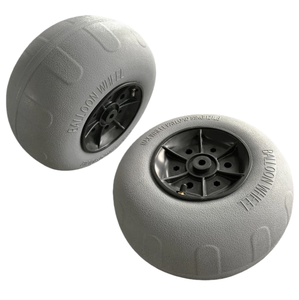 Carrito de Playa Plegable con Ruedas Inflables de PVC Gris de <span class=keywords><strong>12</strong></span> Pulgadas, con Rodamientos, para Pesca, Kayak, Precio de Fábrica - Product Image 1
