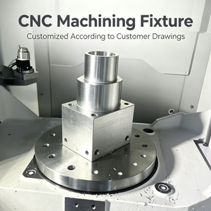 Die Casting CNC Milling Aluminum Housing Parts Raw Silver Metallic Machined Surface Custom High Precision Machining - Product Image 2
