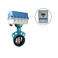 NAVARCH Vanne papillon multi-calibre en fonte de 4 'avec actionneur électrique Vanne de contrôle de l'eau à interrupteur DC24V