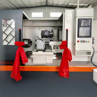 Tour de fraisage CNC cyclonique à 3 axes de haute précision, à course ultra-longue, de qualité industrielle YH80-4000, avec une longueur de traitement de 3700 mm
