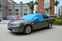 En gros meilleure qualité universelle en aluminium pare-soleil UV protection étanche à la poussière anti-grêle neige demi voiture capot supérieur
