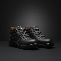 Bottes de travail unisexes en cuir de vachette gaufré, imperméables, doublure en velours, embout en acier, chaussures de sécurité anti-écrasement pour la construction