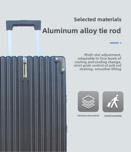Maleta de Viaje de Lujo Ligera con Ruedas 360° y Marco de Aluminio ABS+PC Personalizada al por Mayor para Hombres y Mujeres de Negocios - Product Image 5