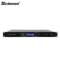 Sinbosen D4-1300 processeur Dsp Audio Tuch écran classe d Dsp son 1u 1300w amplificateur de puissance professionnel 2 Ohms Stable