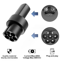 Prise de charge portable, prise compacte et légère pour véhicules électriques, idéale pour les voyages et les situations d'urgence