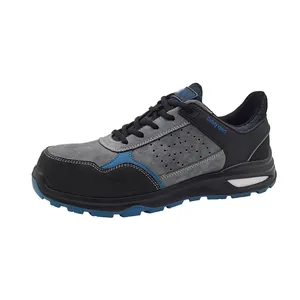 Nuevos Zapatos de seguridad de protección industrial personalizados Zapatos de seguridad de trabajo deportivo con punta de acero para hombres