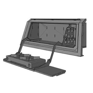 Accesorios para Cúpula de Ute <span class=keywords><strong>Caja</strong></span> de Cocina para Camping <span class=keywords><strong>Caja</strong></span> de Almacenamiento para Cúpula <span class=keywords><strong>Caja</strong></span> de Herramientas Lateral para Cubiertas de Camioneta - Product Image 1