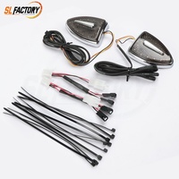 Feux de signalisation avant de moto de haute qualité, LED noirs, remplacement adapté pour Honda Goldwing GL1800 2012-2017