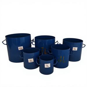 1～30Lの容積増加による水漏れ率、バケツ、増粘コンクリート、表密度シリンダー - Product Image 1