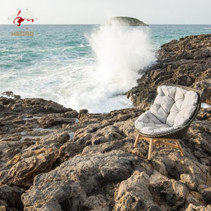 फैशन डिजाइन उद्यान Patio फर्नीचर सेट अवकाश लाउंज कमाल कुर्सियों आधुनिक आउटडोर फर्नीचर रतन आउटडोर सोफे कुर्सी - Product Image 5