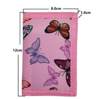 Dompet Leher Anti-Hilang Anak Perempuan Bahan Polyester Tahan Air Bersertifikat CE, Dompet Koin Anak Motif Kartun Custom, Grosir