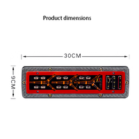 Feu arrière de remorque à LED clignotant, feu stop, clignotant, marche arrière, feu de circulation, lampe automobile, étanche IP67, tricycle agricole