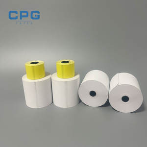 Rollo de Papel Térmico Antimanchas de 80x80mm 80x70mm 45gsm Personalizado por el Fabricante, Rollo para Impresora de Restaurante, Rollo para Caja Registradora - Product Image 1