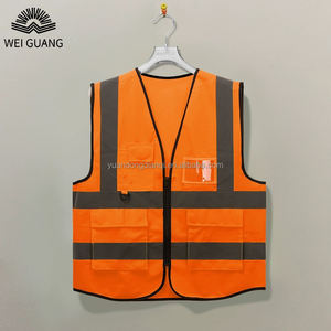 Gilet de sécurité réfléchissant pour travaux de <span class=keywords><strong>nuit</strong></span>, respirant, en maille, couleur vive, gilet réfléchissant, chaleco pour la construction - Product Image 6