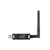 Module de transfert de données USB vers LoRa, basé sur SX1262, adapté à l'acquisition de données dans l'industrie et l'agriculture