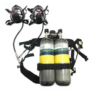 Appareil respiratoire autonome à une ou deux bouteilles, cylindre en acier au carbone, appareil respiratoire SCBA, appareil respiratoire SCBA - Product Image 1