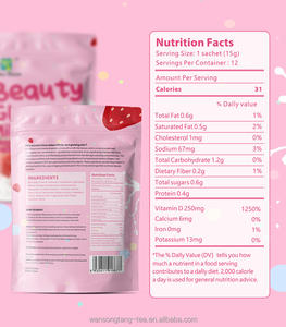 Mariene collageenpeptiden poeder supplement Winstown Beauty Glow Milk <span class=keywords><strong>Glutathione</strong></span> COQ10 Astaxanthine huidverlichtende Yong Brightening - Product Image 3