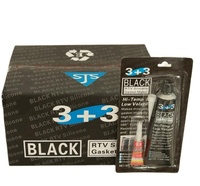 MZT Joint d'étanchéité en silicone RTV haute température MEGA Grey 999 pour voiture, Scellant en silicone RTV neutre