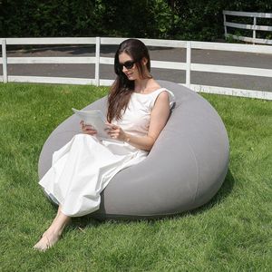Sillón Inflable Acolchado, Redondo, Individual, Plegable, Muebles de Exterior para Acampar, Ocio y Uso Doméstico - Product Image 2