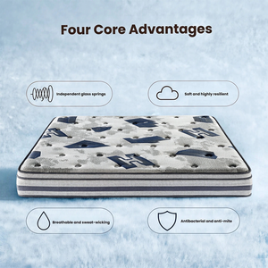 Leadream Compress Rolled In Box Spring Mattress Colchones Matelas For Hotel Mattress Double <b>Bed</b> King Size Home Bedroom Use - Product Image 3