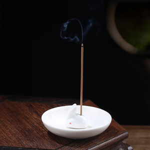 Varilla de incienso simple japonesa de cerámica Quemador de incienso de cerámica Mini soporte de incienso japonés - Product Image 1