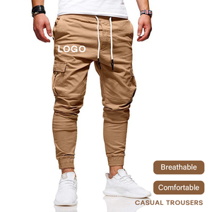 Pantalon de Jogging Cargo de Sport Haut de Gamme Homme, Multi-Poches Décontracté Style Streetwear - Product Image 2