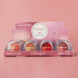 <span class=keywords><strong>Colorina</strong></span> paleta de rubor para mejillas precios al por mayor venta caliente colores populares rubor en polvo con existencias - Product Image 5