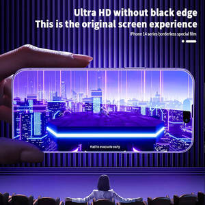 ฟิล์มกระจกกันรอยสำหรับไอโฟน 15 14 13 12 11 Xr Xs Max Pro Plus คุณภาพสูง ป้องกันรอยนิ้วมือ - Product Image 2