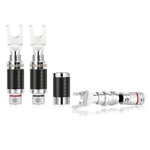 RASANTEK, высококлассные розетки с родиевым покрытием, HIFI, U-образная лопатка, разъем типа «банан» - Product Image 3