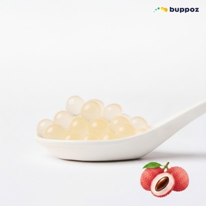 Lychee Popping Boba en Vaso de 2 lb, Halal, HACCP, para Tiendas de Té de Burbujas y Té con Leche, OEM - Product Image 4