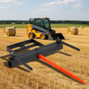 Accesorio para Cargador de Heno, Capacidad de Carga de 39 Pulgadas, Estabilizador de 17.5 Pulgadas para Minicargadora, Tractor, Maquinaria de Construcción - Product Image 2