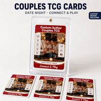 Cartes de jeu personnalisées en plastique pour couples : cartes magiques, cartes à collectionner, cartes de sport, cartes de football, cartes TCG, cartes éducatives, cartes de mariage et de proximité