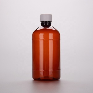 OEM Logotipo Personalizado Etiquetado 500ml Farmacéutico Líquido Medicina Embalaje 16oz PET Tos Jarabe Líquido Botella Jarabe Contenedor - Product Image 2