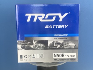 Batterie de voiture fabriquée au Vietnam N50 12V 50Ah – Batteries automobiles puissantes de marque Troy, en vente, haute qualité - Product Image 4