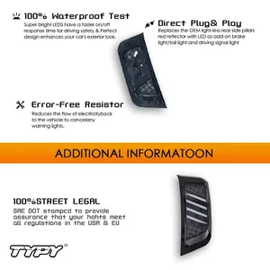 ชุดดัดแปลงช่องลมเข้าใหม่ 12V สำหรับ Land Rover Defender 90 110 ปี 2020-2024 พร้อมไฟและแผงใบพัดลม - Product Image 2