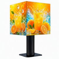 Pannello LED Cubo 320x320mm 640x640mm, Dimensioni Personalizzabili, Display LED 3D per Desktop, Negozi e Centri Commerciali, Vendita all'Ingrosso