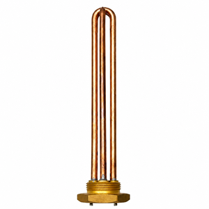 Elemento Riscaldante a Immersione in Rame a Prezzo Competitivo, 220V 3000W, Doppio Tubo, con <span class=keywords><strong>Termostato</strong></span> per <span class=keywords><strong>Caldaia</strong></span> Commerciale - Product Image 1