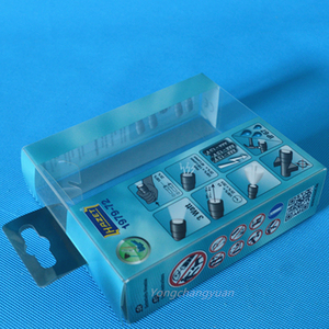 Mềm nhăn Pet gấp rõ ràng Bao bì in <span class=keywords><strong>PVC</strong></span> hộp nhựa cho Ngọn Đuốc Đèn pin - Product Image 1