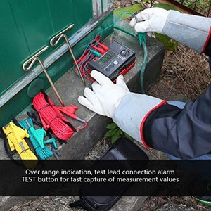 Kit de Probador de Conexión a Tierra Digital UNI-T UT521 UT522, Ohmímetro Electrónico para Pruebas de Aislamiento a Tierra - Product Image 2