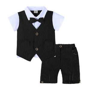 Vêtements d'été pour bébés garçons, ensemble de t-shirts en coton pas cher, vêtements pour enfants, provenant d'un fournisseur chinois, achat en ligne - Product Image 1