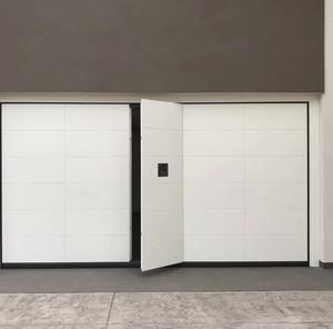 Puertas de Garaje Seccionales Automatizadas de Estilo Moderno, Puertas Elevadoras de Garaje, Puertas de Garaje de Panel de Acero Abatibles - Product Image 4