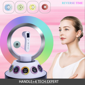 Máquina Portátil de Iontoforesis Magnética de Tiempo Inverso con Cápsula Inteligente para Reafirmar la Piel, Reducir Arrugas y Minimizar Poros - Product Image 4