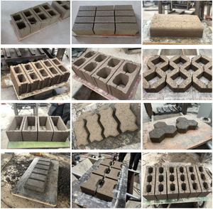 4-35b Chất lượng cao xi măng paver khối máy làm rỗng bê tông gạch làm cho máy móc - Product Image 5