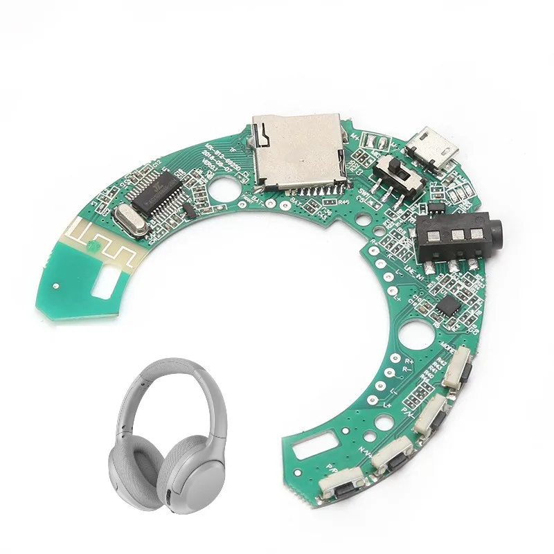High Quality for <strong>Bluetooth</strong> Earphone PCB Electronic <strong>Components</strong> Good Sound Quality Voice <strong>Headset</strong> Circuit Board PCBA Manufacturer