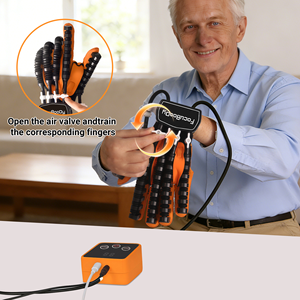 Guante de Rehabilitación Robótico Eléctrico de Grado Médico para Entrenamiento de Dedos y Manos en Casos de Hemiplejia por Accidente Cerebrovascular, con Certificación CE e ISO - Product Image 3
